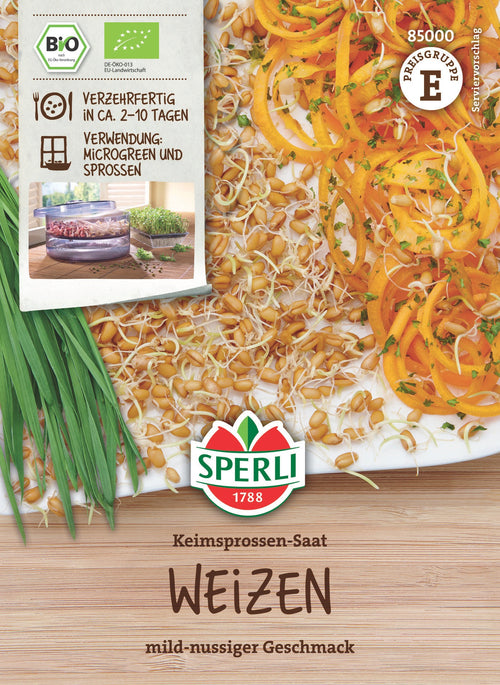 SPERLI BIO Keimsprossen Weizen