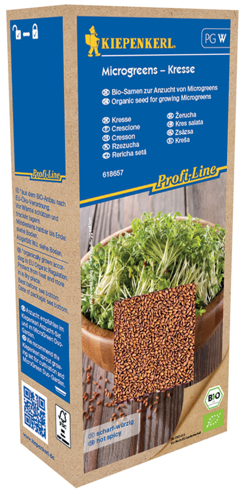 Kiepenkerl BIO Keimsprossen Microgreens Kresse