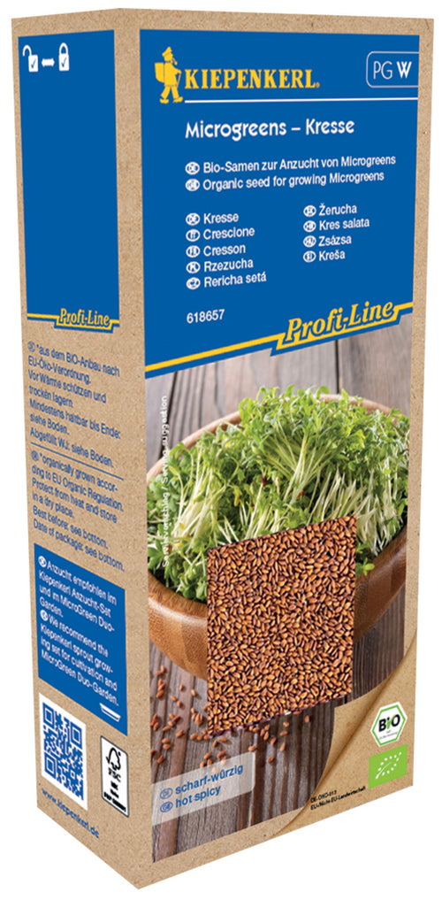 Kiepenkerl BIO Keimsprossen Microgreens Kresse