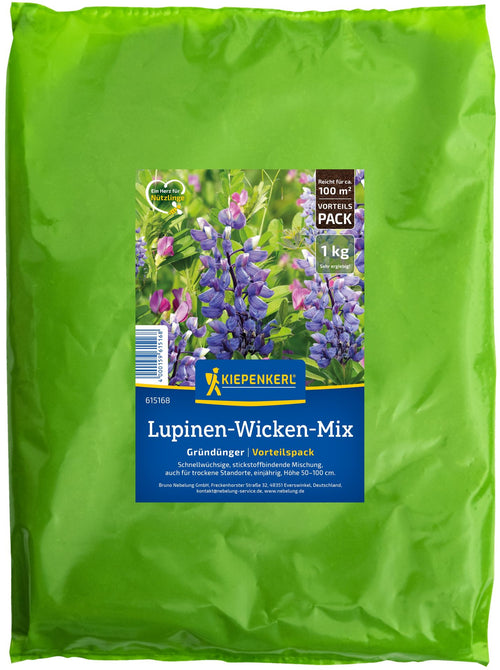 Kiepenkerl Gründünger Lupinen Wicken Mischung 1 kg