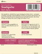 Pabst Keimkraft Snackgurken Beth Alpha