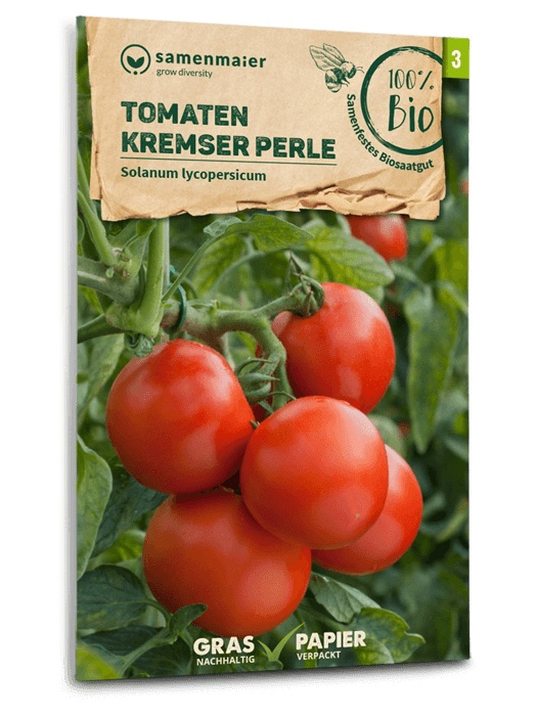 Samen Maier BIO Buschtomaten Kremser Perle
