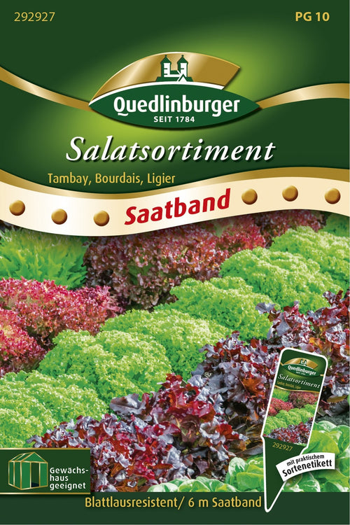 Quedlinburger Pflücksalate Tambay, Bourdais, Ligier Saatband