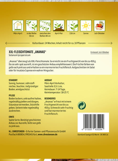 N.L. Chrestensen XXL-Fleischtomate Ananas