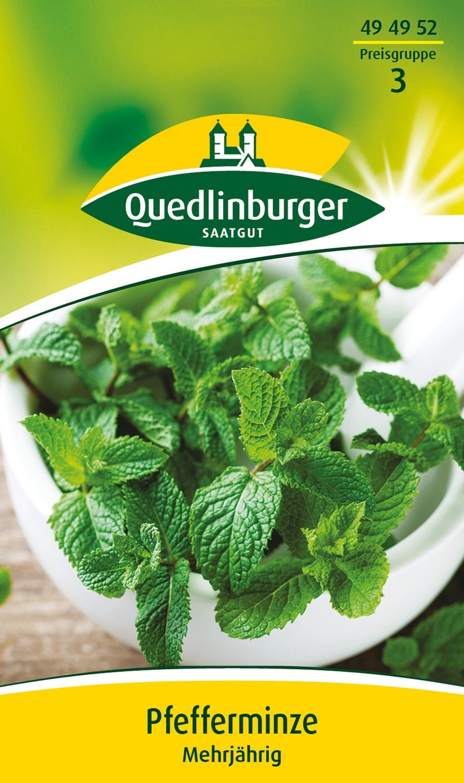 Quedlinburger Pfefferminze mehrjährig