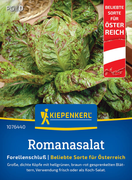 Kiepenkerl Romanasalat Forellenschluss Österreich Sorte