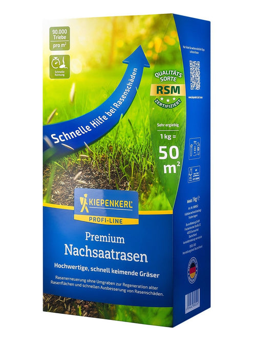 Premium Nachsaatrasen, 1 kg Profi-Line