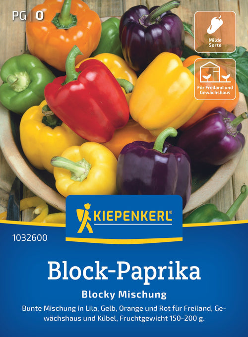 Kiepenkerl Blockpaprika Blocky Mischung