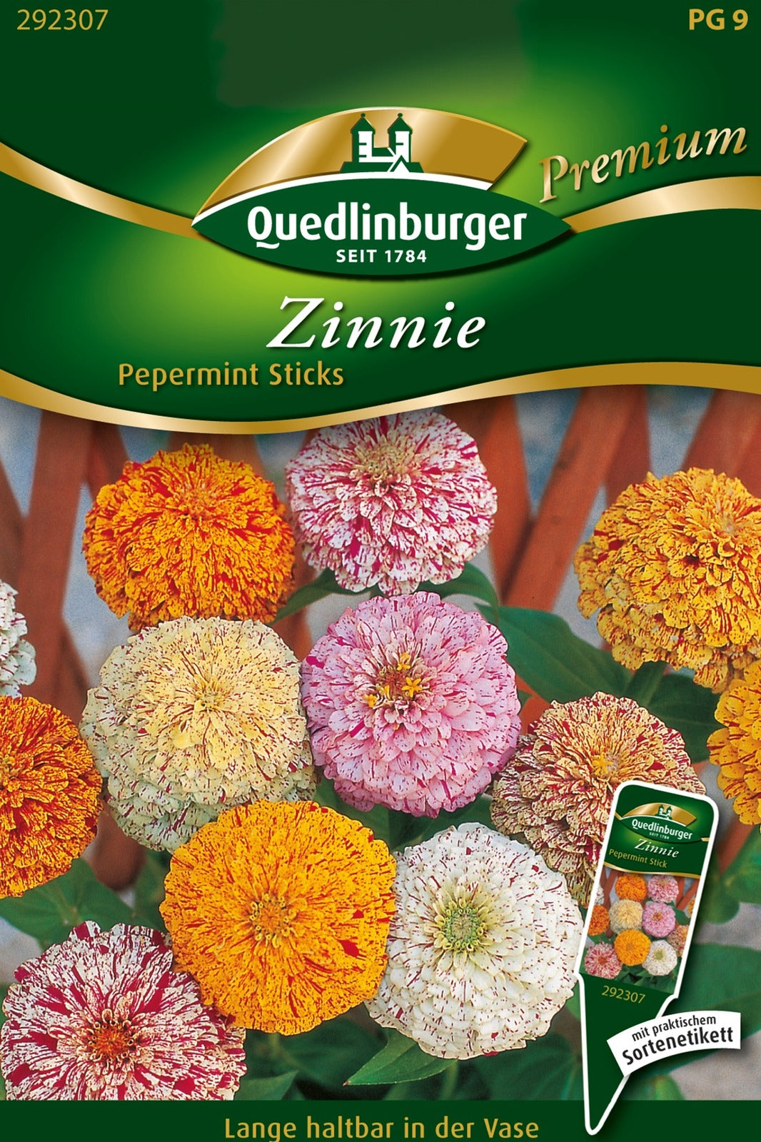 Quedlinburger Zinnie Pepermint Sticks
