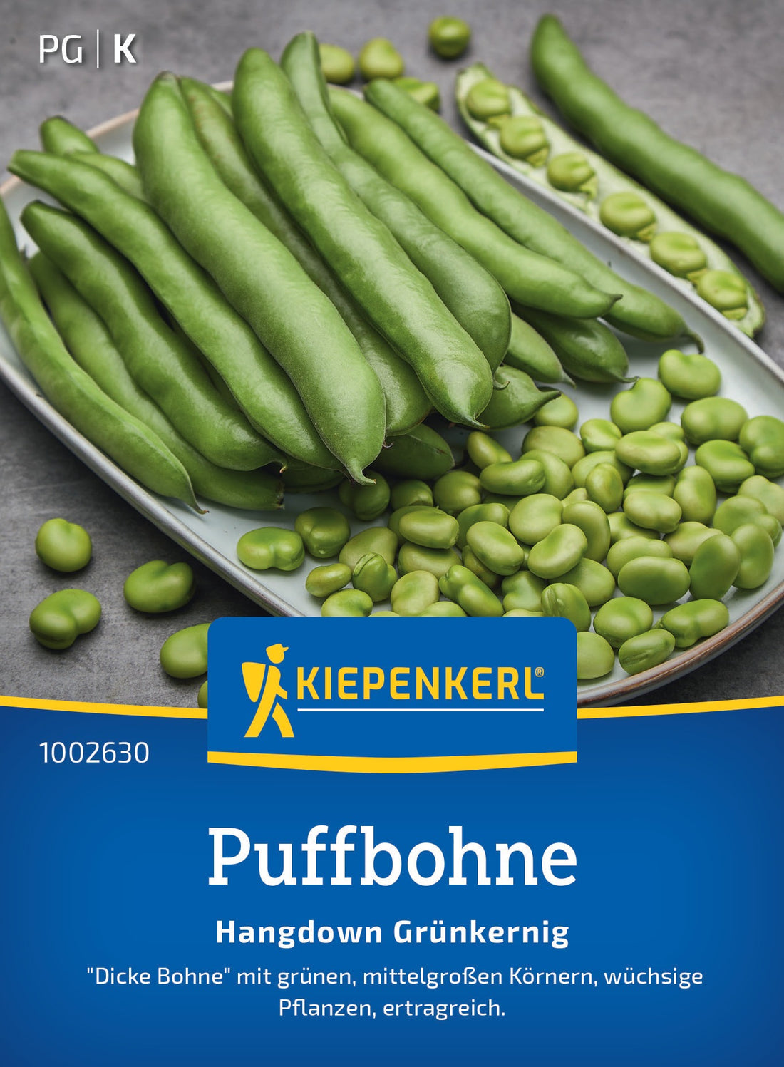 Kiepenkerl Puffbohnen Hangdown Grünkernig