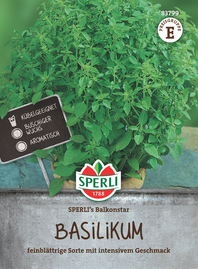 SPERLI Basilikum SPERLI's Balkonstar