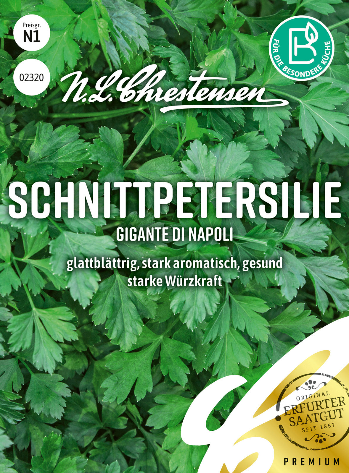 N.L. Chrestensen Schnittpetersilie Gigante di Napoli