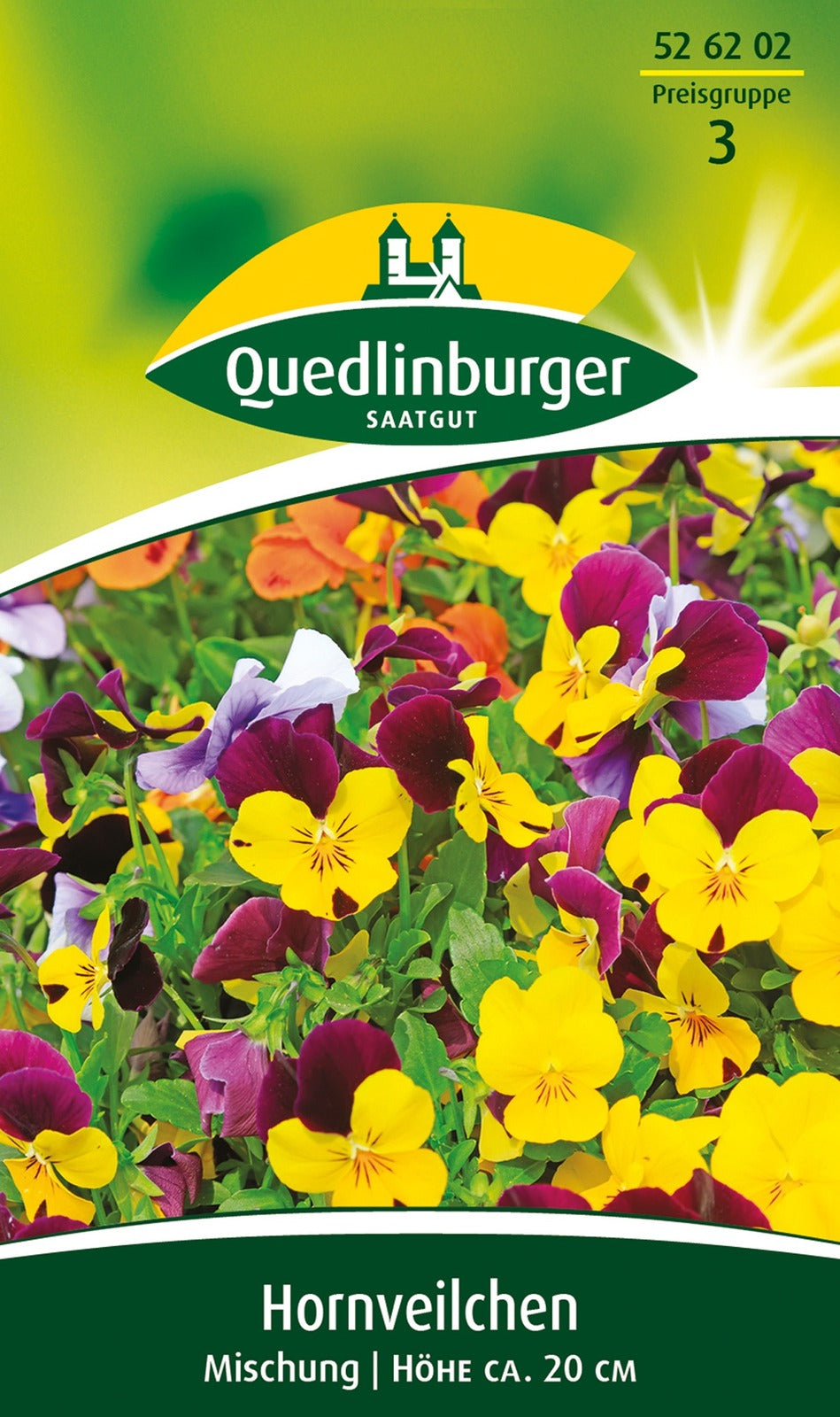 Quedlinburger Hornveilchen  Mischung