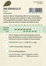 Frankonia Samen Römersalat Ovired