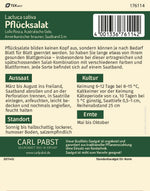 Pabst Keimkraft Pflück- & Schnittsalat Lollo Rossa, Australische Gele, Amerikanischer Brauner Saatband