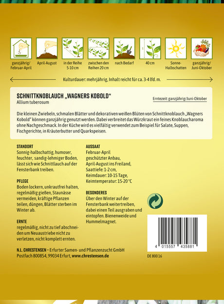 N.L. Chrestensen Schnittknoblauch Wagners Kobold