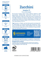 Kiepenkerl Zucchini Ismalia