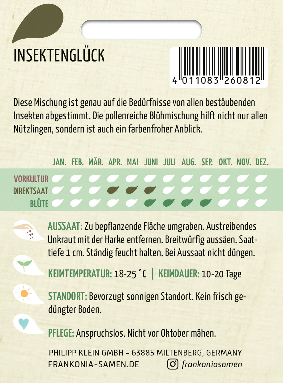 Frankonia Samen Blumensamen-Mischung Insektenglück