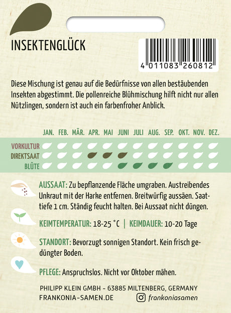 Frankonia Samen Blumensamen-Mischung Insektenglück