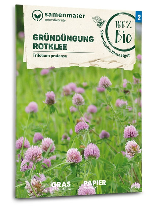 Samen Maier BIO Gründüngung Rotklee