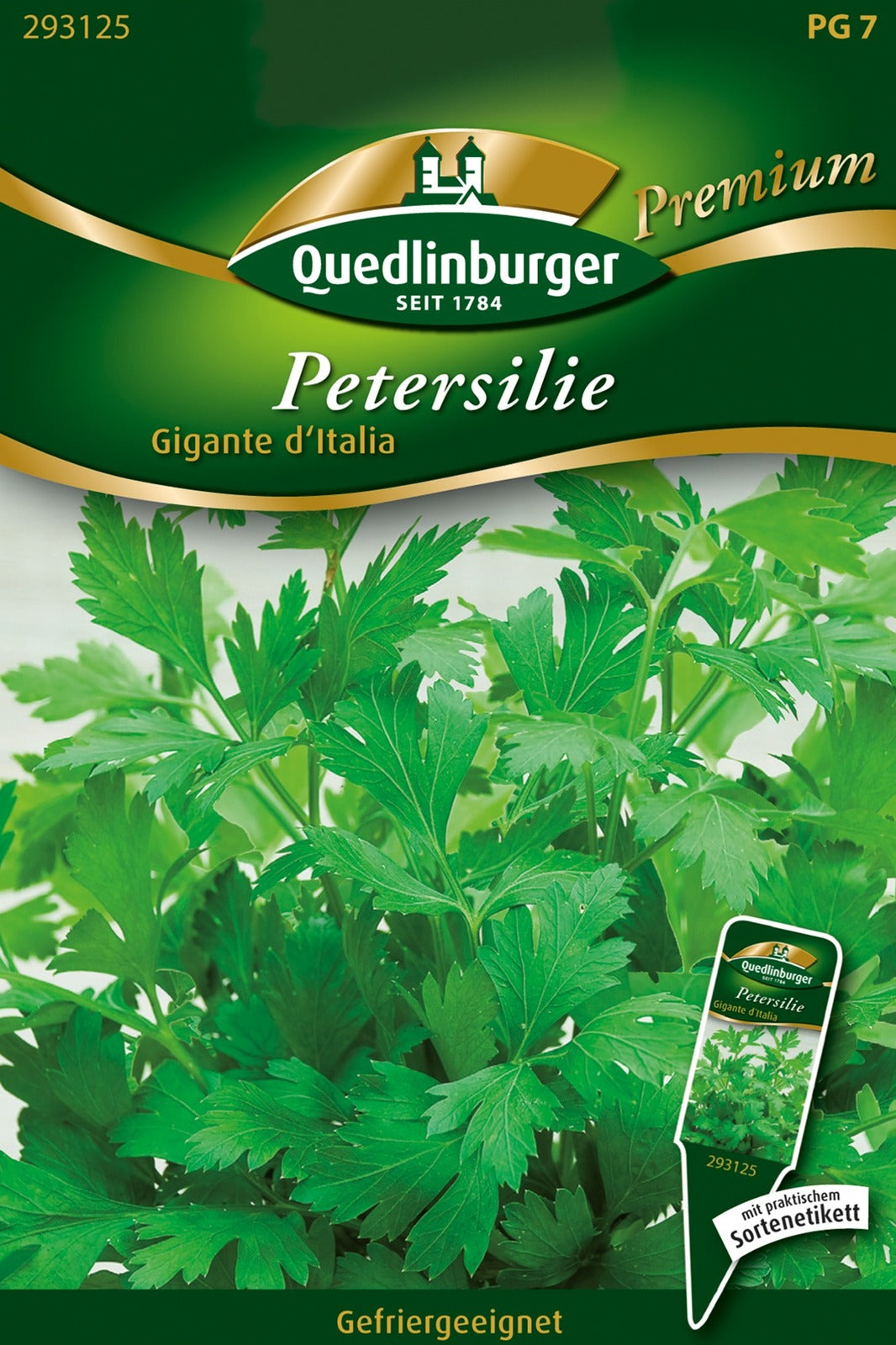 Quedlinburger Petersilie Gigante d'Italia
