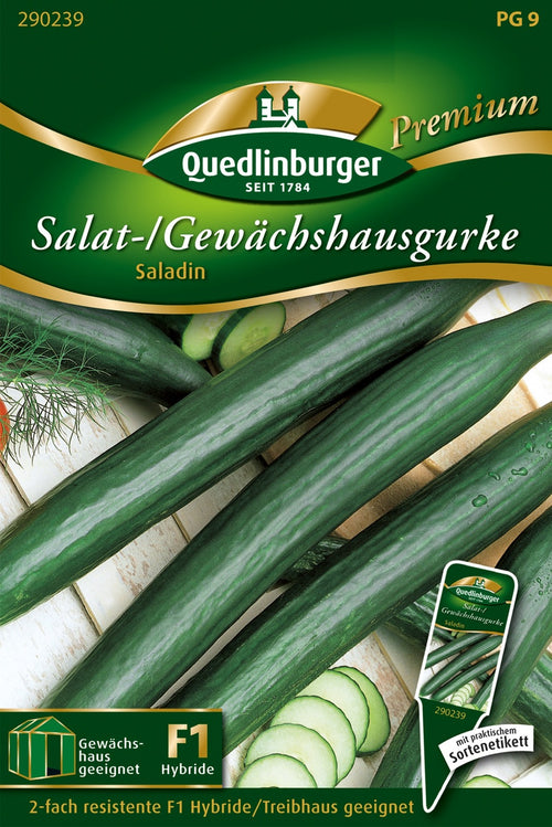 Quedlinburger Gewächshaus-Schlangengurke Saladin