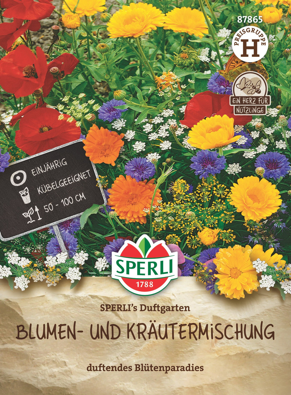 SPERLI Blumen- und Kräutermischung SPERLI's Duftgarten