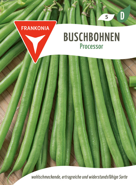 Frankonia Samen Buschbohnen Processor