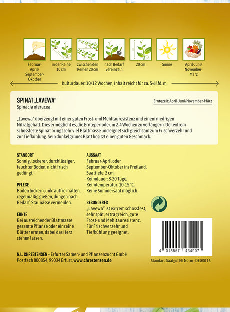 N.L. Chrestensen Spinat Lavewa