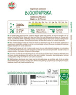 SPERLI Blockpaprika California Wonder