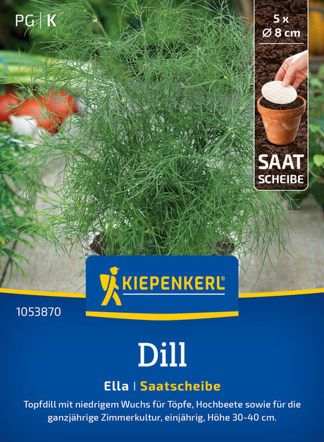 Kiepenkerl Dill Ella Saatscheibe