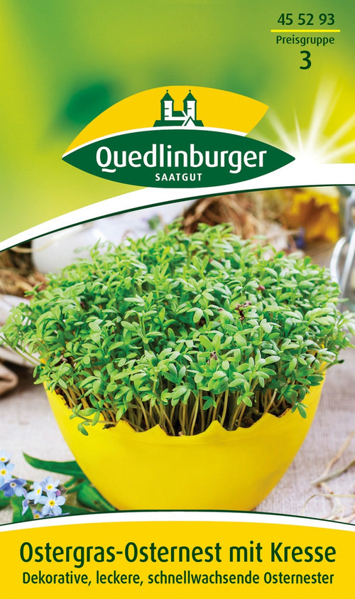 Quedlinburger Gartenkresse Osternest