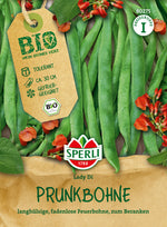 SPERLI BIO Prunkbohne Lady Di