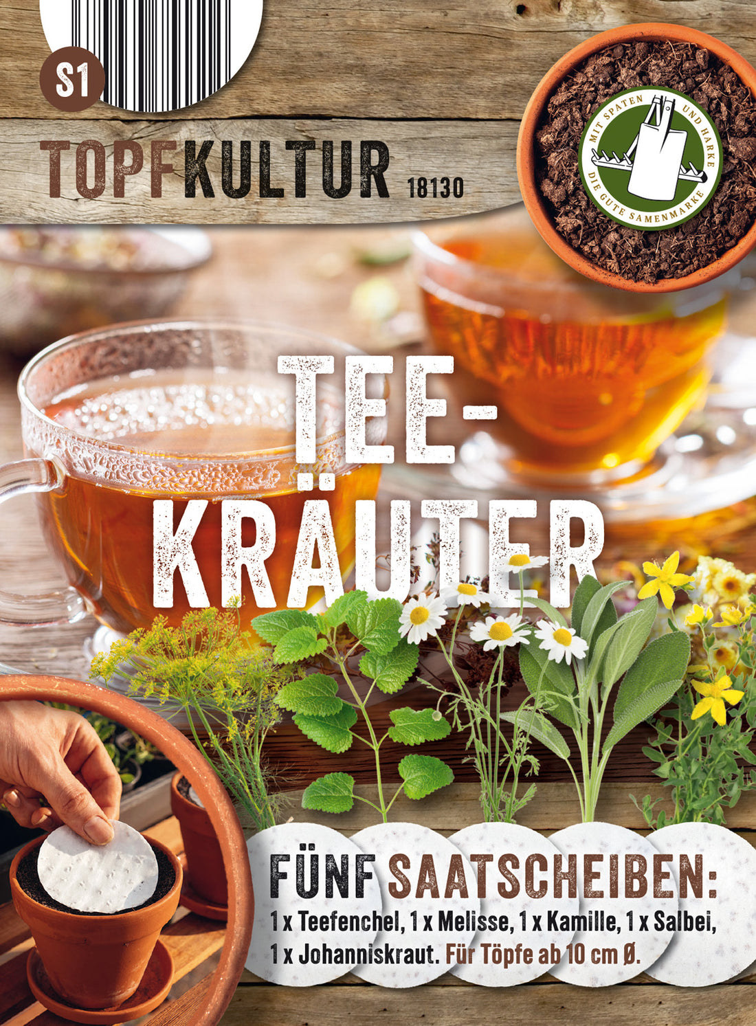 N.L. Chrestensen Tee Kräuter Saatscheibe