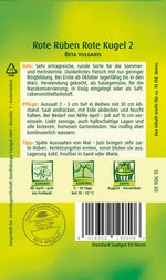 Quedlinburger Rote Bete Rote Kugel 2