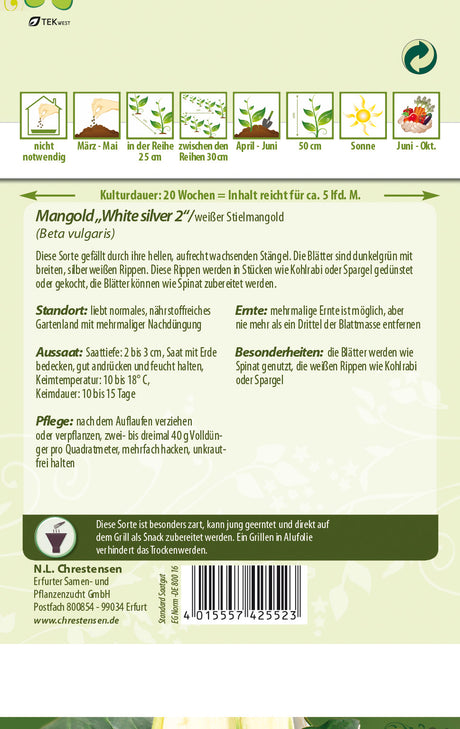 N.L. Chrestensen Mangold White Silver 2