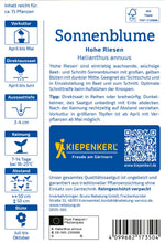 Kiepenkerl Sonnenblumen Hohe Riesen