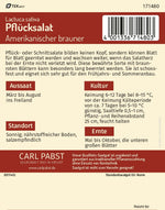Pabst Keimkraft Pflück- & Schnittsalat Amerikanischer brauner
