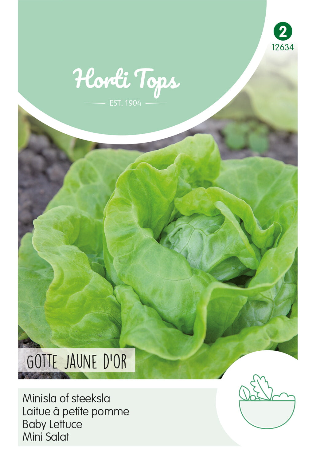 Horti Tops Mini-Salat Gotte dorée