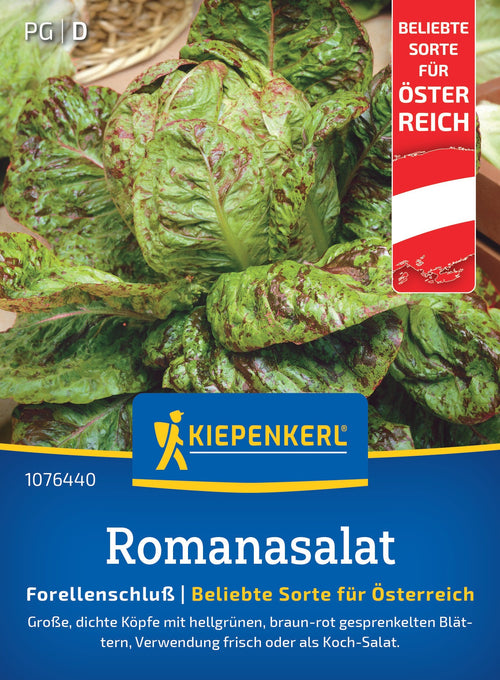 Kiepenkerl Romanasalat Forellenschluss Österreich Sorte