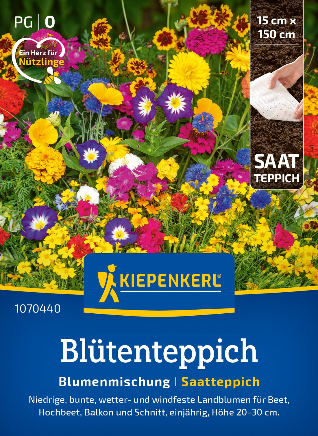 Kiepenkerl Blumensamen-Mischung Blütenteppich Saatteppich