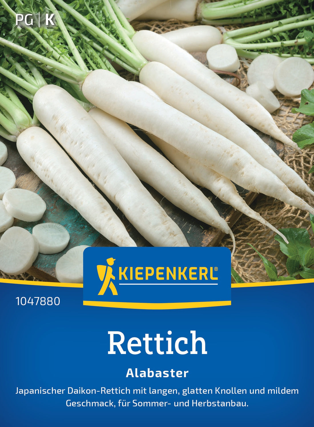 Kiepenkerl Rettich Alabaster