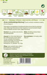 N.L. Chrestensen Zinnie Dahlienblütige Mischung