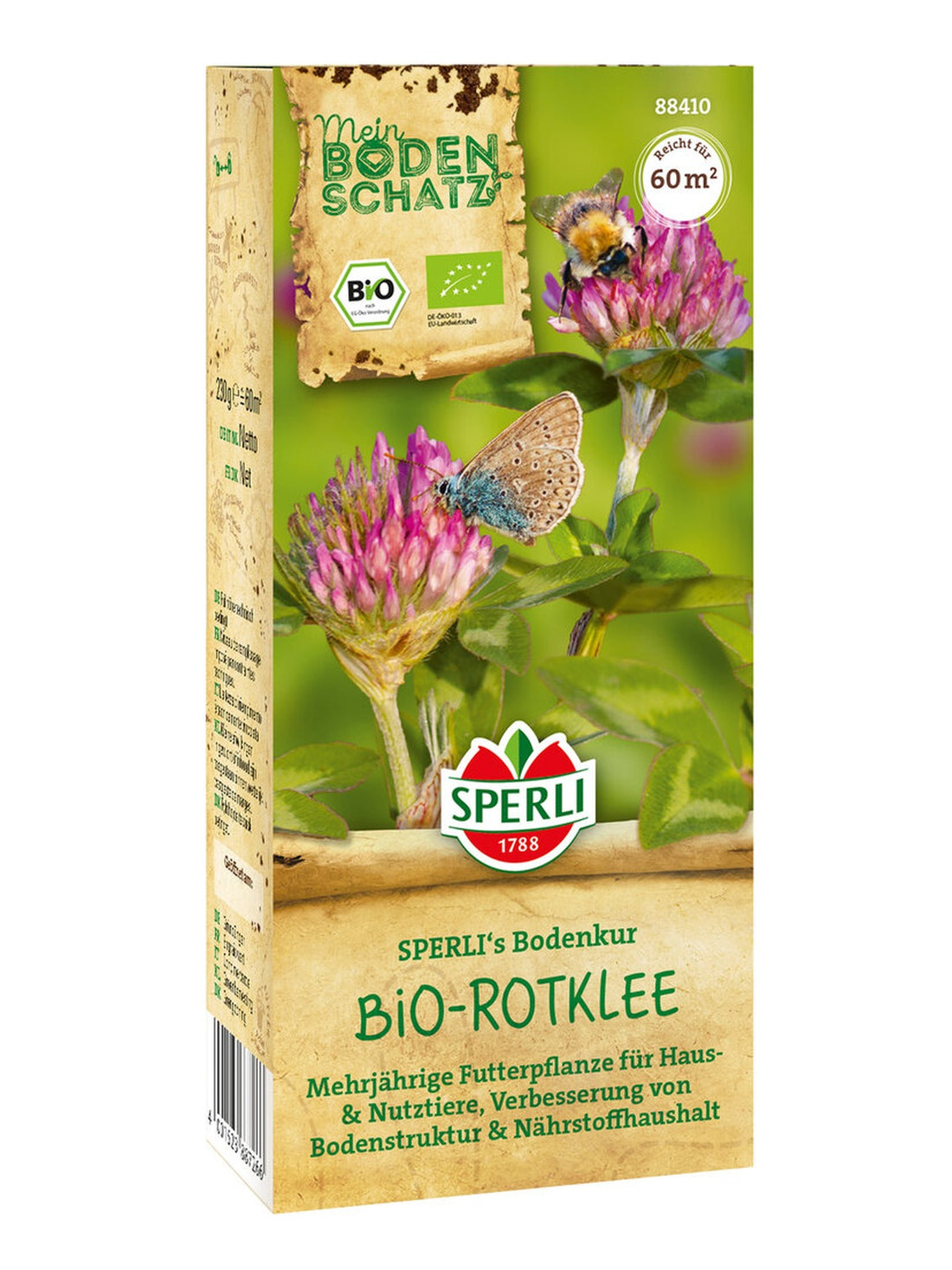SPERLI BIO Gründüngung Rotklee Bodenkur 230 g