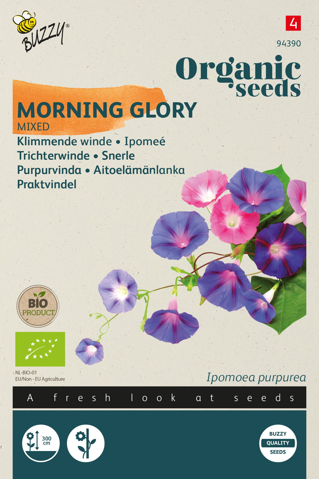 Buzzy Organic Seeds BIO Trichterwinden Mischung