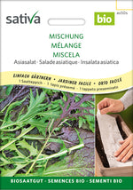 Sativa Asiasalat Mischung Saatteppich