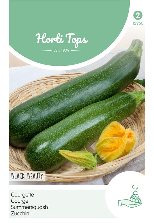 Horti Tops Zucchini Black Beauty