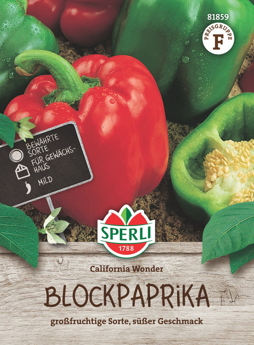 SPERLI Blockpaprika California Wonder