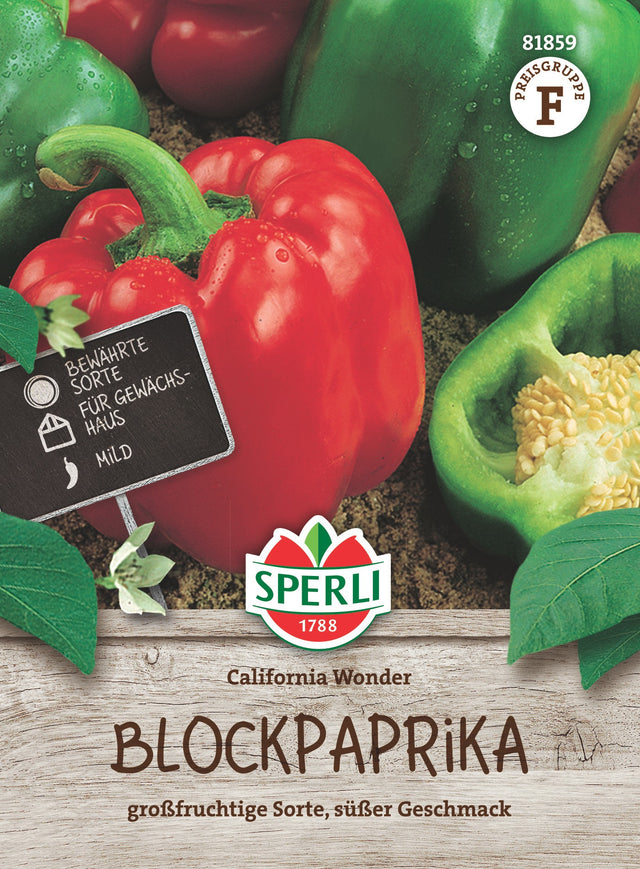 SPERLI Blockpaprika California Wonder