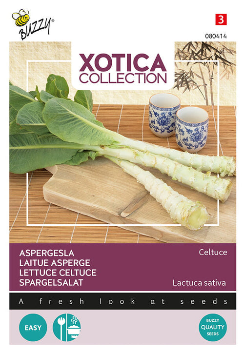 Buzzy Seeds Spargelsalat Celtuce
